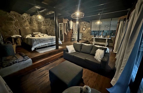 Rio Ceballos Cabine | Quadruple room at Posada Río Ceballos
