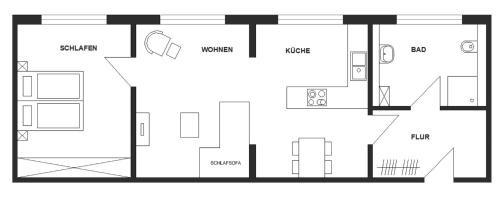 Hornstorf Appartement | Quaduxenbarg