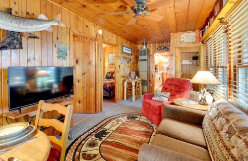 St Germain Maison | Quaint and Cozy Lake Cabin with Dock and Beach Access!