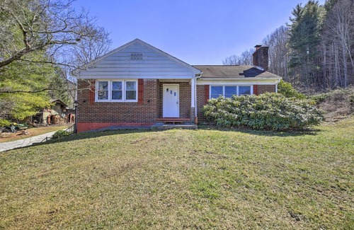 Atkins Maison | Quaint Creekside Home with Spacious Deck and Yard