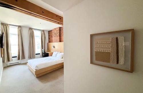 Downtown St. John's Maison | Queen Room at The Franklin Hotel on Water Street