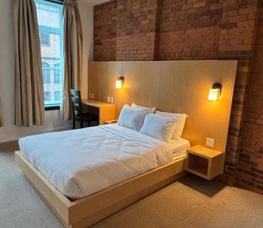 Downtown St. John's Maison | Queen Room at The Franklin Hotel on Water Street