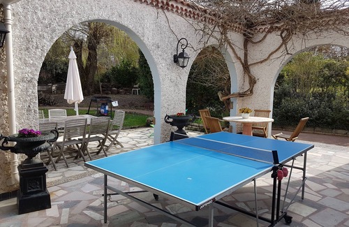 Castelmaurou Maison | Au calme 10 kms Toulouse villa sur p'tit parc+ piscine h-sol 8x5