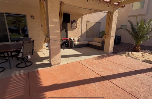 Maricopa Maison | Quiet 4-bedroom house. Oasis back yard pool!