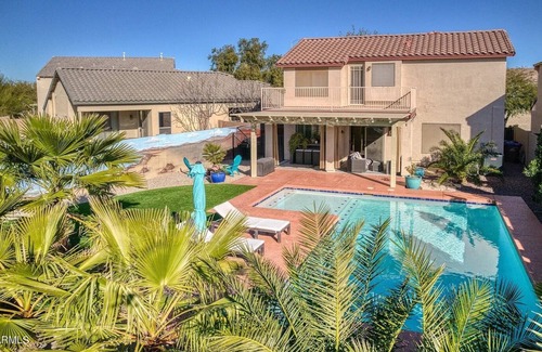 Maricopa Maison | Quiet 4-bedroom house. Oasis back yard pool!