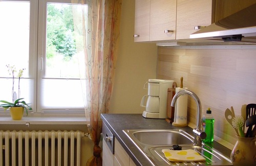 Grimma Appartement | Quiet and central - vacation apartment with plenty of space and garden view