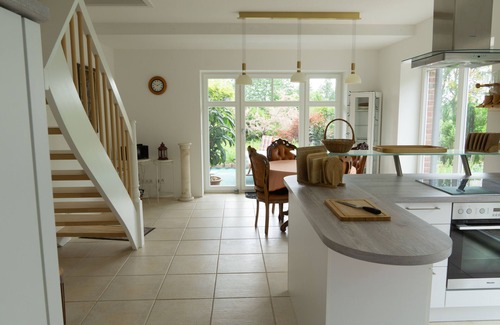 Sehlen Appartement | Appartement calme dans la campagne avec un grand jardin et une terrasse pour les romantiques