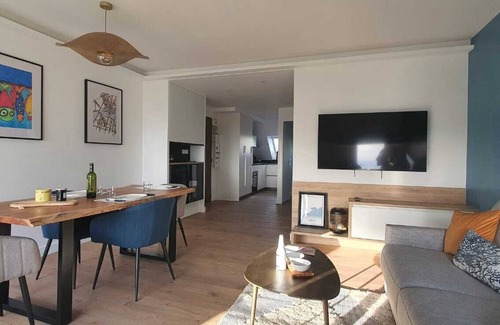Erquy Appartement | Appartement calme vue mer exceptionnelle sur les hauts d'Erquy confort + parking