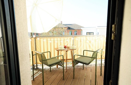 Schwerin Appartement | Quiet, central 2-room apartment "Borny" in Schwerin
