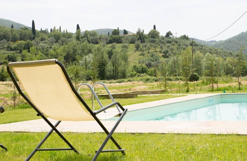 Piazzano Villa | Campagne calme maison de vacances près de Cortone
