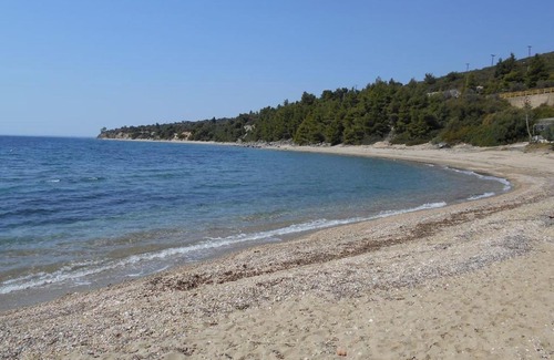 Psakoudia Appartement | Quiet family apt, 10m from the beach