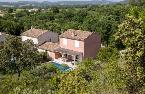 Moulezan Maison | Petit Paradis Garrigue au calme avec piscine privée , 3 chambres et clim partout