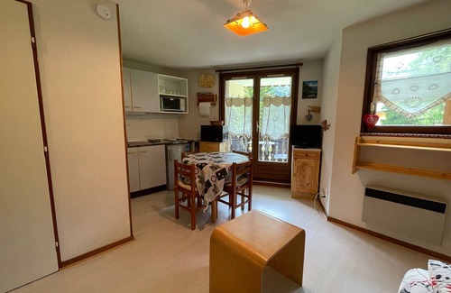 Abondance Appartement | Studio calme avec balcon sud, parking, 4 pers max – Abondance