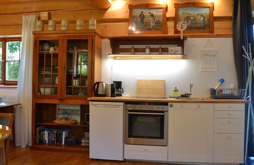 Klein-Bieberau Appartement | Natural log cabin on the edge of the forest in Webern, Odenwald