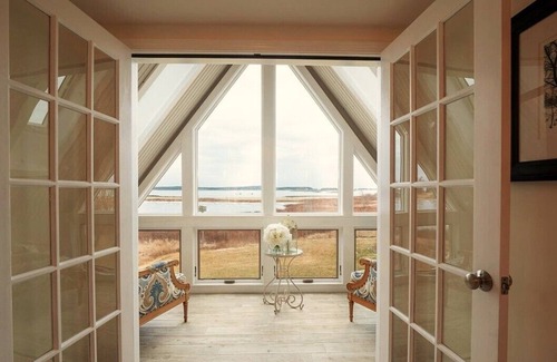 Jonesport Maison | Quintessential waterfront home with over 400 feet of private sandy beach.