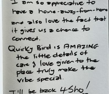Glencairn Appartement | Quirky Bird