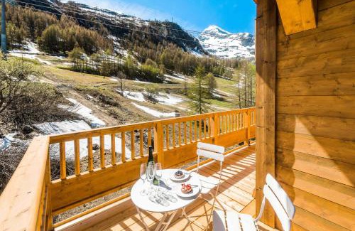 Les Boisses Appartement | Résidence Lodge Des Neiges C - Appartement 4 pied de pistes, service hotelier inclus MAE-2578