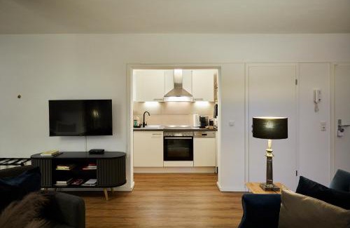 Langenhorn Appartement | R B Apartment am Airport Hamburg - 1-4 Personen - Küche - Smart TV - Waschmaschine - perfekt für Geschäftsreisende oder Familien