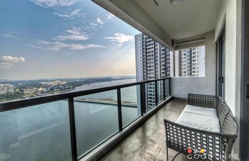 Central District Appartement | R&F Princess Cove 2, 3BR, Sea View, JB CIQ, by Good Life Homestay