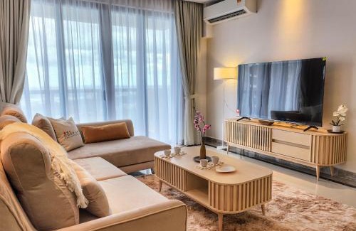 Central District Appartement | R&F Princess Cove 3BR, Sea View, JB CIQ, by Good Life Homestay