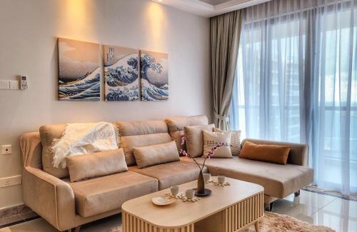 Central District Appartement | R&F Princess Cove 3BR, Sea View, JB CIQ, by Good Life Homestay