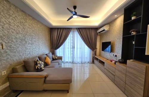 Central District Appartement | R&F Princess Cove - Near SG & CIQ & Cozy #3BR2B #6pax