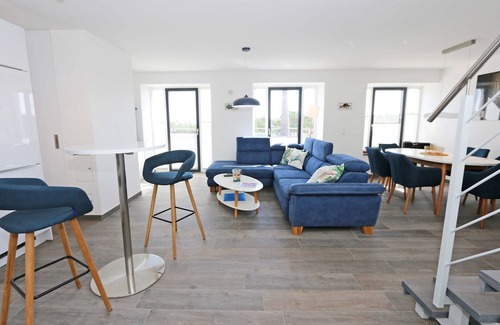 Prora Appartement | R: Maison Granitz Whg. 3 avec terrasse sur le toit et sauna - Maison Granitz Whg. 3 avec terrasse sur le toit et