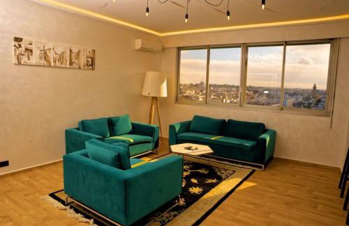 Quartier Des Orangers Appartement | Rabat vue du ciel N° 2, majestueux et panoramique centre ville