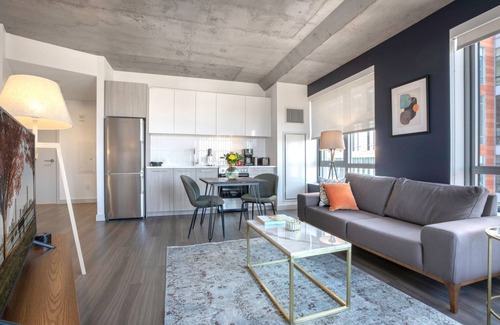 MIT Appartement | Rad Kendall Square 1BR w/ Gym, W/D by MIT, MGH & River