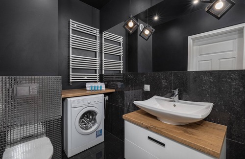 West Pomeranian Voivodeship Appartement | Raginisa White Modern Apartment