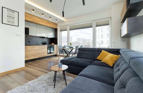 Piecki-Migowo Appartement | Rakoczego 11 Modern Apartment Parking