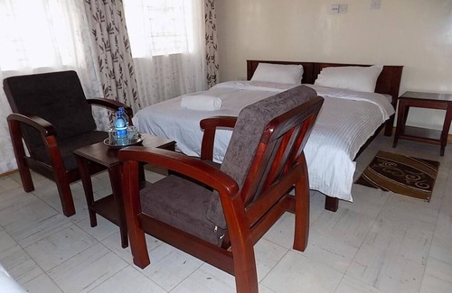 Kiamuturi Cabine | Ranges View Lodge - Chambre Double de Luxe avec Douche