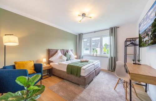 Bielefeld Appartement | RAW-Flat Meier - Modern - Stylisch - Balkon - Netflix