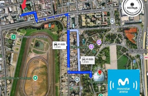 Downtown Santiago Appartement | Rbk Studio nuevo a pasos de Club Hípico
