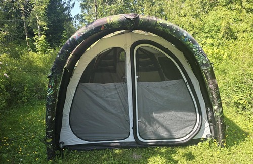 Port Angeles Location De VR | Ready-to-Camp Tent Site - Glamping Tent Site with Queen Air Mattress