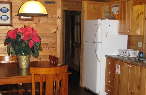 Altamont Cabine | Cabine en rondins 'Real Log Cabin' 1 chambre romantique et confortable avec bain à remous, cheminée + (4 personnes)