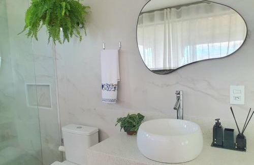 Santo Amaro da Imperatriz Appartement | Recanto Pôr do Sol com banheira e lareira