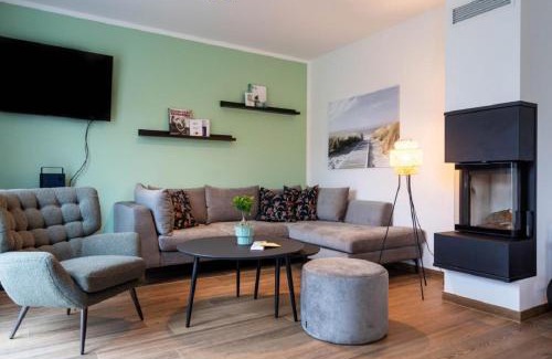 Am Salzhaff Maison | Reetsnacker - Ferienhaus mit Kamin, Sauna und Whirpool für 8 Personen
