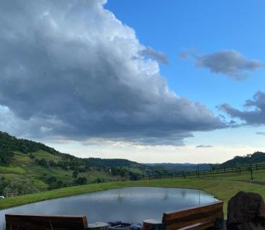 Ametista do Sul Chalet De Ski | Refúgio Da Lua - Celeiro