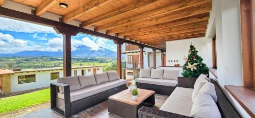 Villa de Leyva Chalet De Ski | Refugio Alcazaba a las afueras de Villa de Leyva