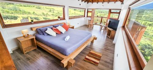 Villa de Leyva Chalet De Ski | Refugio Alcazaba a las afueras de Villa de Leyva