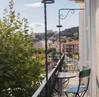 Banyuls-sur-Mer Appartement | Regina's Banyuls - Exklusiv lägenhet med havsvy