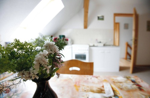Herzsprung Appartement | Reitpension Wiesengrund: cozy apartment on a riding and farm