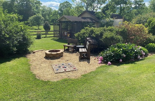 Rockbridge Baths Maison | Relax by the River and enjoy the views.