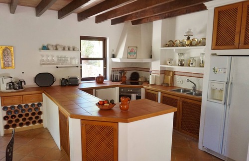 S'Arraco Maison | Détente dans un jardin méditerranéen au bord de la grande piscine privée