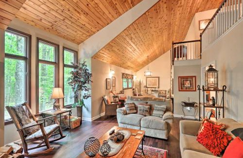 Sybertsville Maison | Relaxing Eagle Rock Resort Home - 1 Block to Lake!