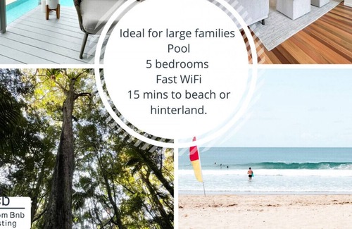 Buderim Maison | Relaxing oasis ideal for groups. Pool, AC, Wi-Fi