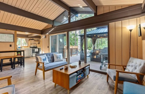 Ashford Cabine | Relaxing, Private Cabin w/Hot Tub & Generator near Mt Rainier!