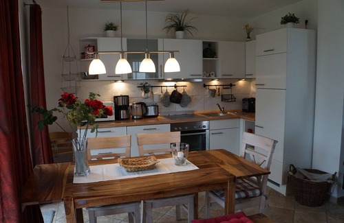 Boergerende-Rethwisch Appartement | Ren. Appartement au rez-de-chaussée, WiFi, proche de la plage, partiellement clôturé, enfants-u. tierfreundl.