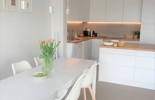 Sint-Idesbald Appartement | Appartement 3 chambres rénové avec superbe vue sur mer panoramique
